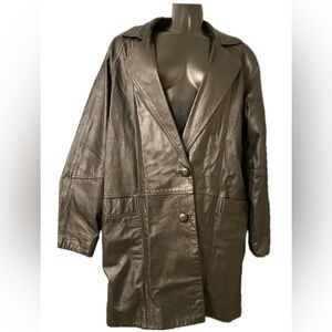 Black leather Jacket